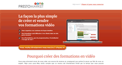 Desktop Screenshot of prestomarket.com